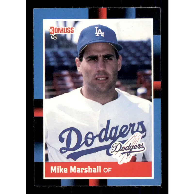 1988 Donruss #229 Mike Marshall EX Los Angeles Dodgers Baseball Card - Baseball Card Single