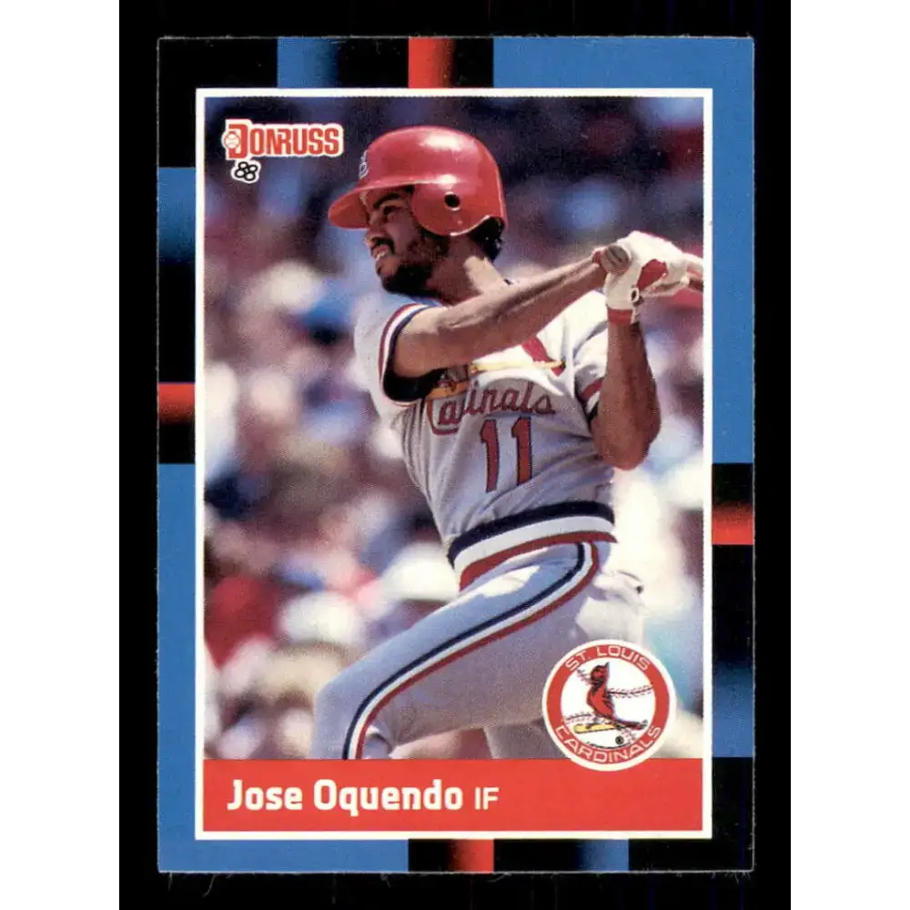 1988 Donruss #234 Jose Oquendo EX St. Louis Cardinals Baseball Card