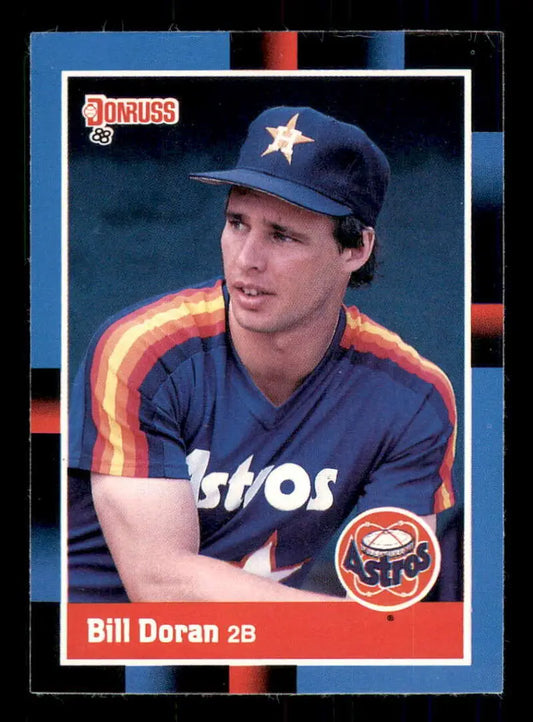 1988 Donruss #235 Bill Doran NM-MT Houston Astros Baseball Card - Baseball Card Single