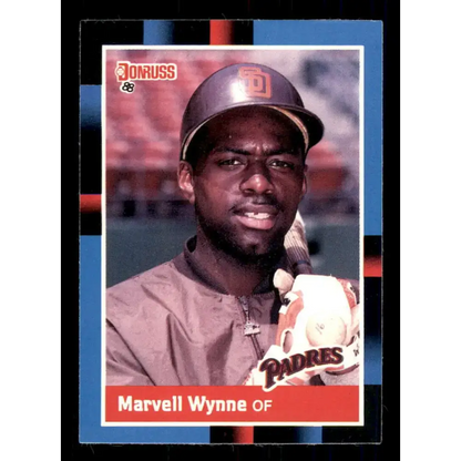 1988 Donruss #237 Marvell Wynne EX San Diego Padres Baseball Card