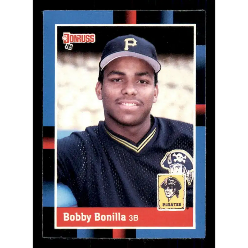 1988 Donruss #238 Bobby Bonilla EX Pittsburgh Pirates Baseball Card - Baseball Card Single