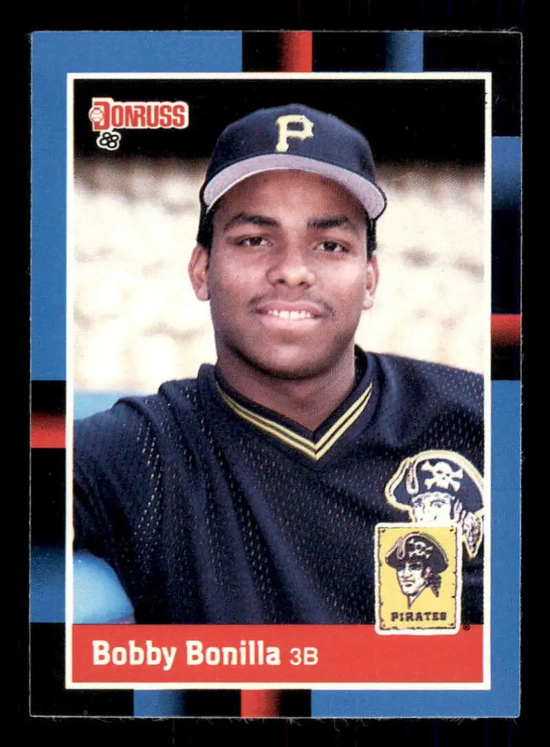 1988 Donruss #238 Bobby Bonilla NM-MT Pittsburgh Pirates Baseball Card - Baseball Card Single