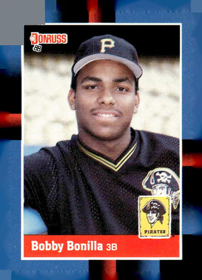 1988 Donruss baseball card featuring Bobby Bonilla 238c Bobby Bonilla collectible image