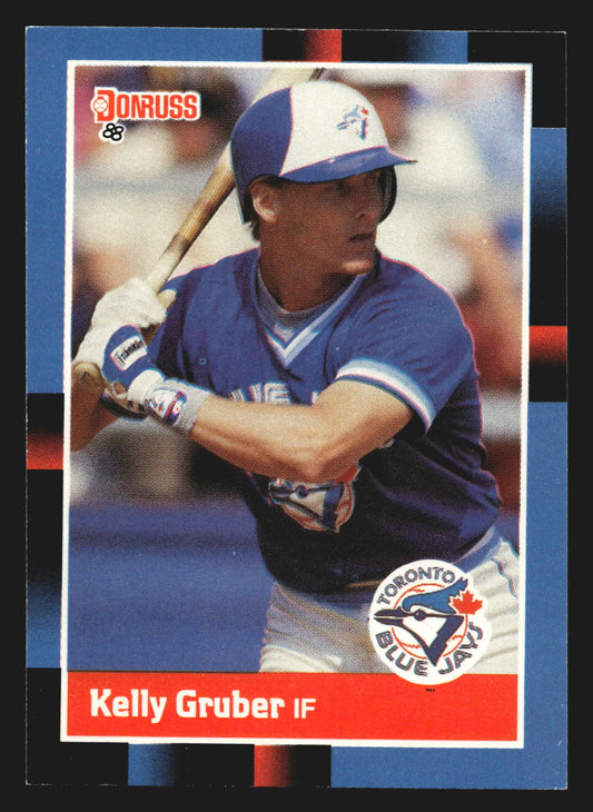 1988 Donruss #244 Kelly Gruber Toronto Blue Jays