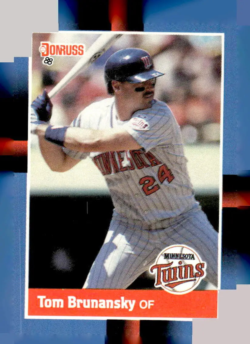 1988 Donruss baseball card of Tom Brunansky 245c Tom Brunansky collectible image