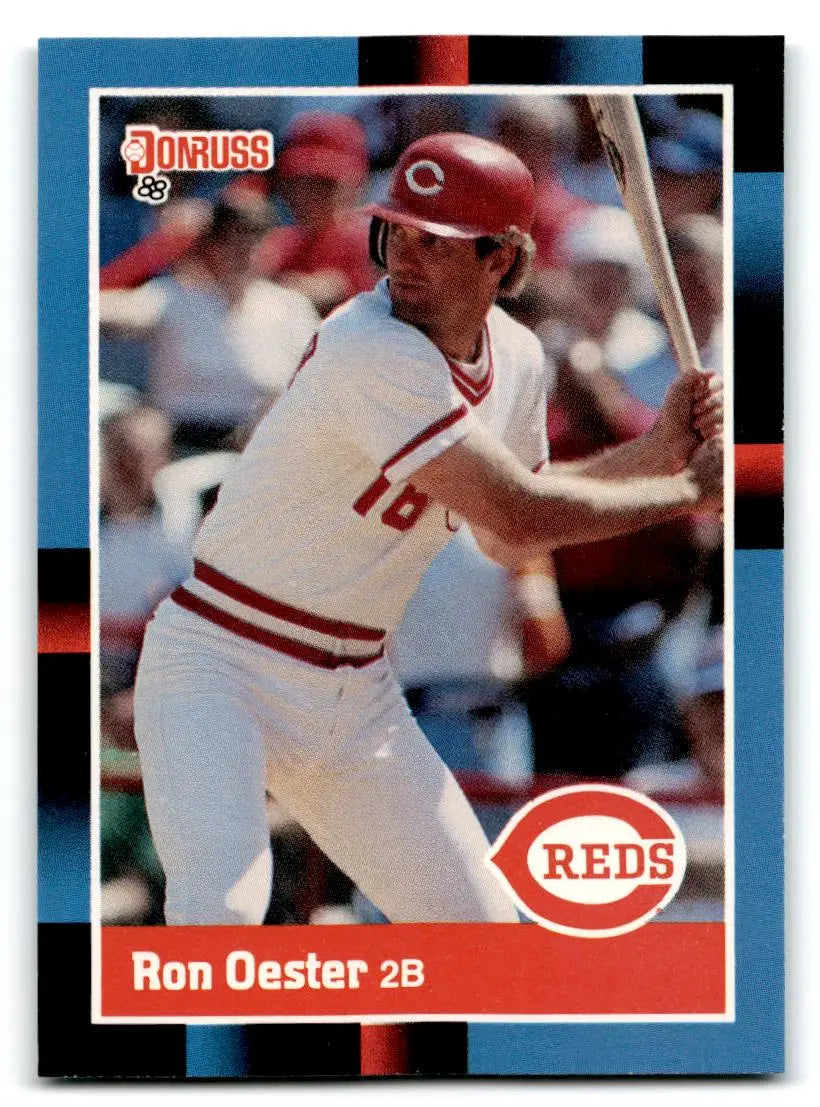 1988 Donruss #246b Ron Oester - Baseball Card Single