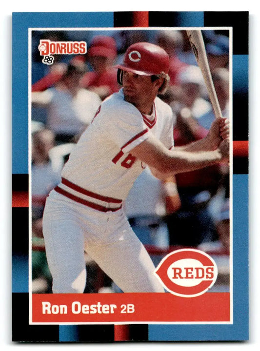 1988 Donruss #246b Ron Oester - Baseball Card Single