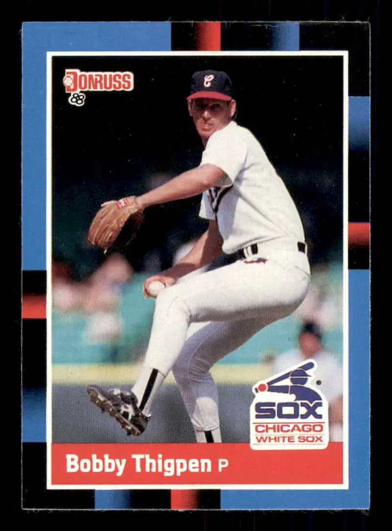 1988 Donruss #247 Bobby Thigpen NM-MT Chicago White Sox Baseball Card - Baseball Card Single
