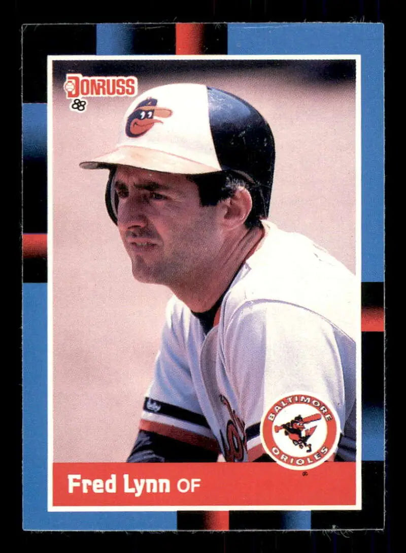 1988 Donruss #248 Fred Lynn NM-MT Baltimore Orioles Baseball Card - Baseball Card Single
