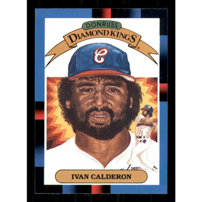 1988 Donruss #25 Ivan Calderon DK EX Chicago White Sox Baseball Card