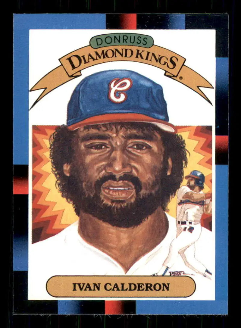 1988 Donruss #25 Ivan Calderon NM-MT Chicago White Sox Baseball Card - Baseball Card Single