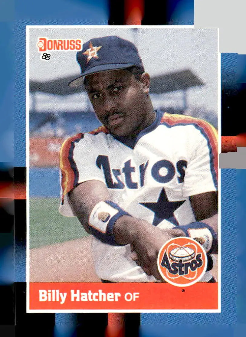 1988 Donruss Billy Hatcher baseball card 261c Billy Hatcher collectible image
