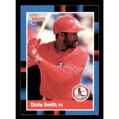 1988 Donruss #263 Ozzie Smith EX St. Louis Cardinals Baseball Card