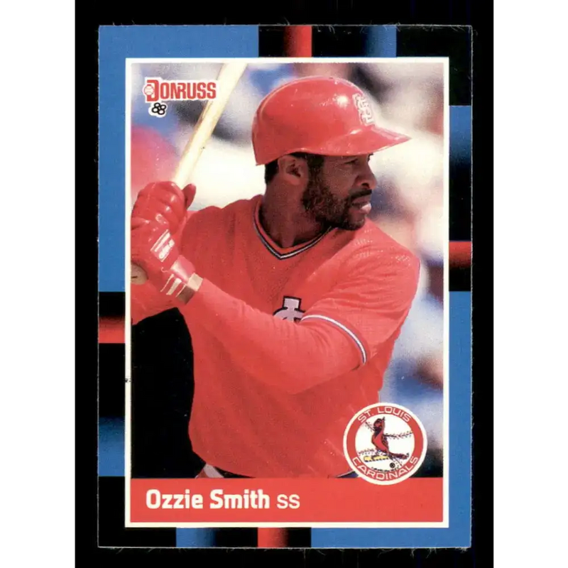 1988 Donruss #263 Ozzie Smith EX St. Louis Cardinals Baseball Card - Baseball Card Single