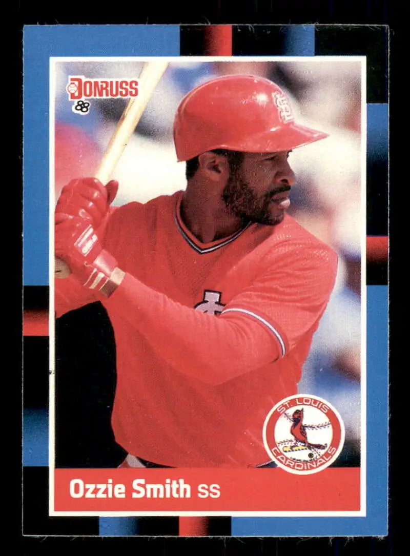 1988 Donruss #263 Ozzie Smith NM-MT St. Louis Cardinals Baseball Card - Baseball Card Single