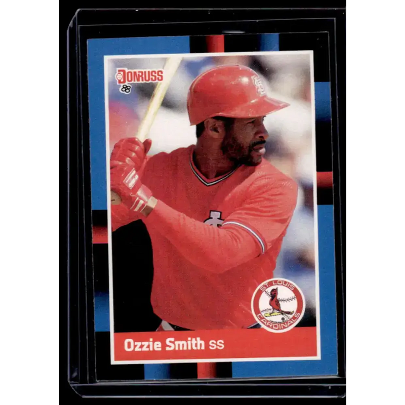 1988 Donruss #263 Ozzie Smith St. Louis Cardinals NM-MT Baseball Card - Baseball Card Single