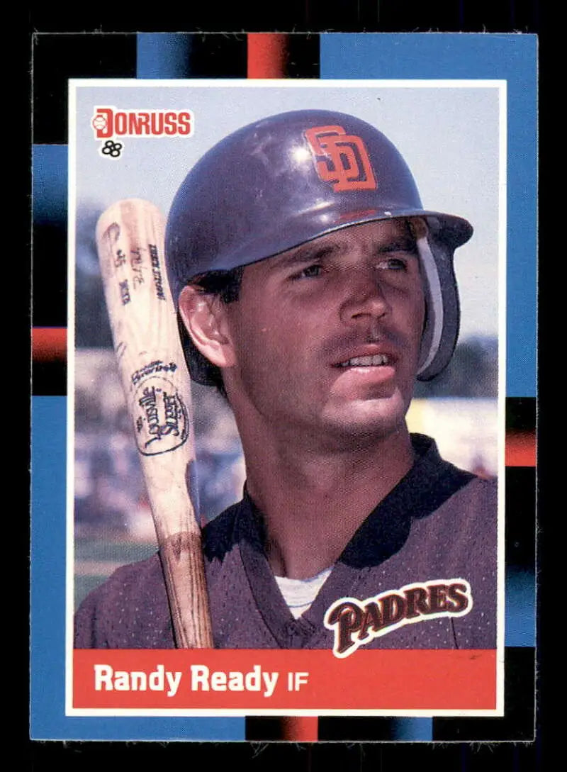 1988 Donruss #264 Randy Ready NM-MT San Diego Padres Baseball Card - Baseball Card Single