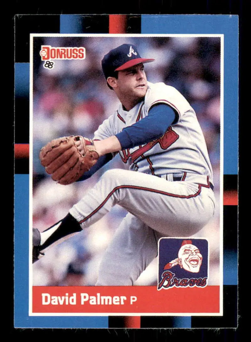 1988 Donruss #266 David Palmer NM-MT Atlanta Braves Baseball Card - Baseball Card Single