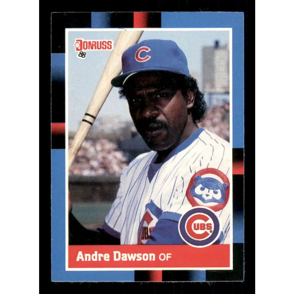 1988 Donruss #269 Andre Dawson EX Chicago Cubs Baseball Card Image 1
