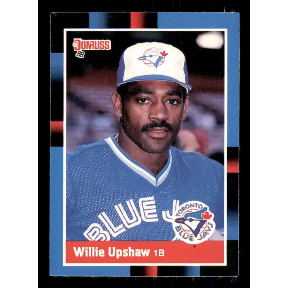 1988 Donruss #271 Willie Upshaw EX Toronto Blue Jays Baseball Card Image 1