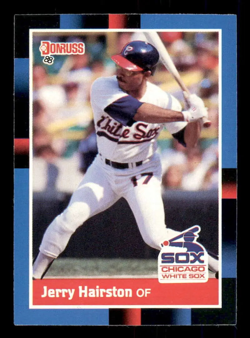1988 Donruss #285 Jerry Hairston NM-MT Chicago White Sox Baseball Card - Baseball Card Single