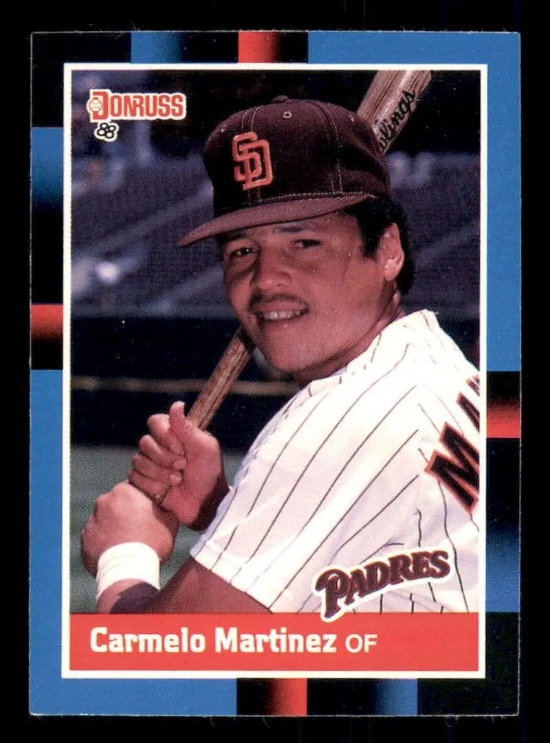 1988 Donruss #287 Carmelo Martinez NM-MT San Diego Padres Baseball Card - Baseball Card Single