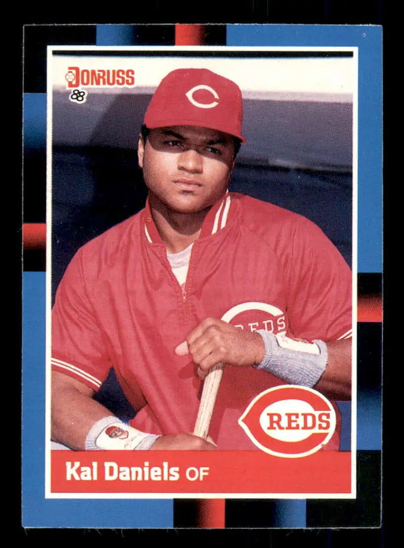 1988 Donruss #289 Kal Daniels NM-MT Cincinnati Reds Baseball Card - Baseball Card Single