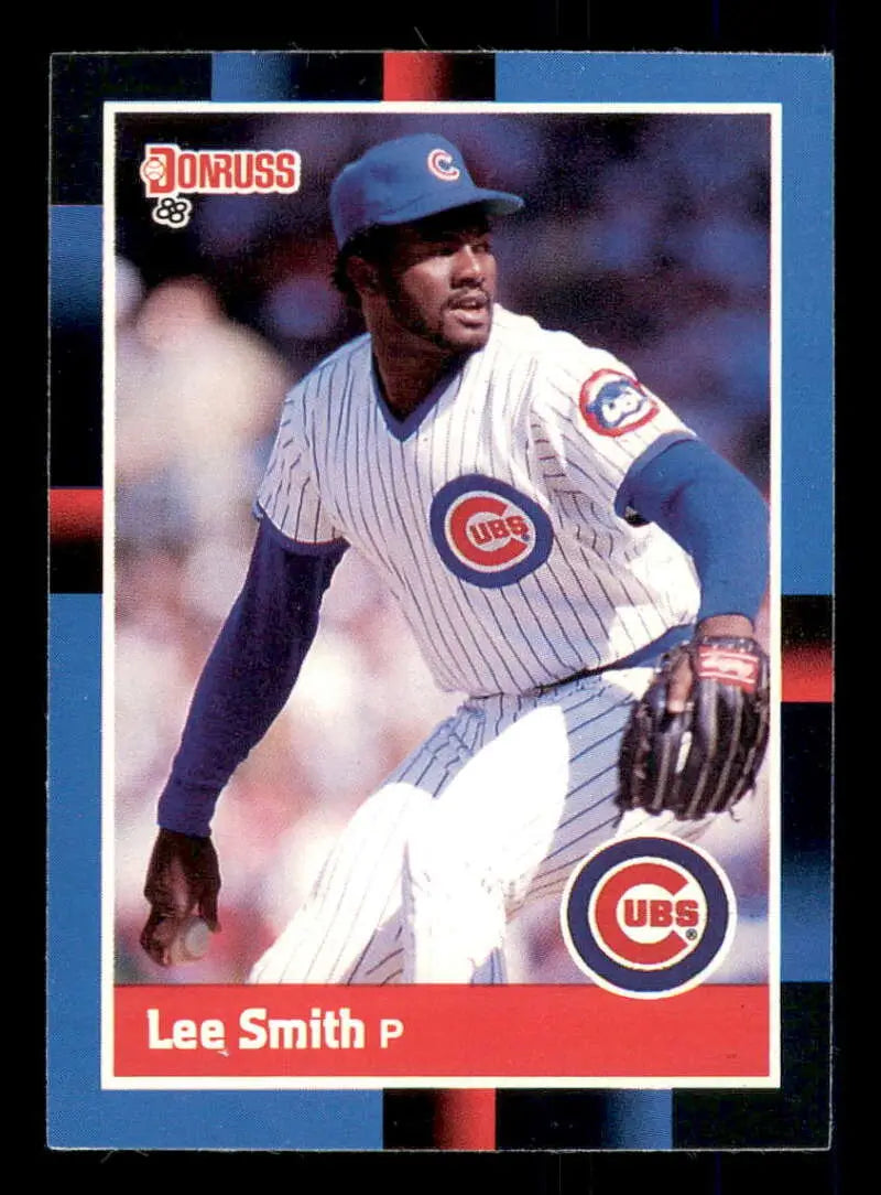 1988 Donruss #292 Lee Smith NM-MT Chicago Cubs Baseball Card - Baseball Card Single