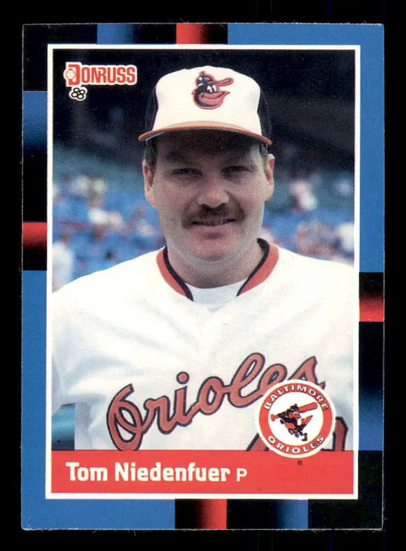 1988 Donruss #294 Tom Niedenfuer NM-MT Baltimore Orioles Baseball Card - Baseball Card Single