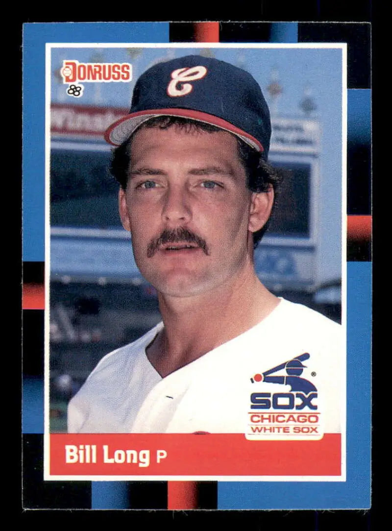 1988 Donruss #306 Bill Long NM-MT RC Rookie Chicago White Sox Baseball Card - Baseball Card Single