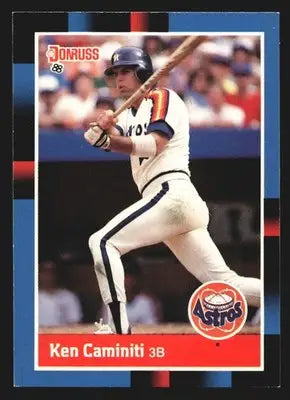 1988 Donruss #308 Ken Caminiti Houston Astros - Baseball Card Single