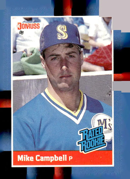 1988 Donruss Mike Campbell Rated Rookie baseball card 30b Mike Campbell product