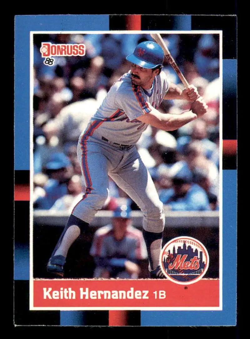 1988 Donruss #316 Keith Hernandez NM-MT New York Mets Baseball Card - Baseball Card Single