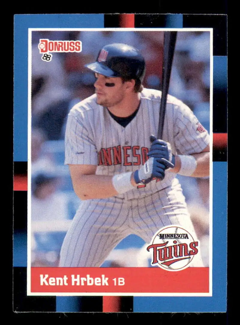 1988 Donruss #320 Kent Hrbek NM-MT Minnesota Twins Baseball Card - Baseball Card Single
