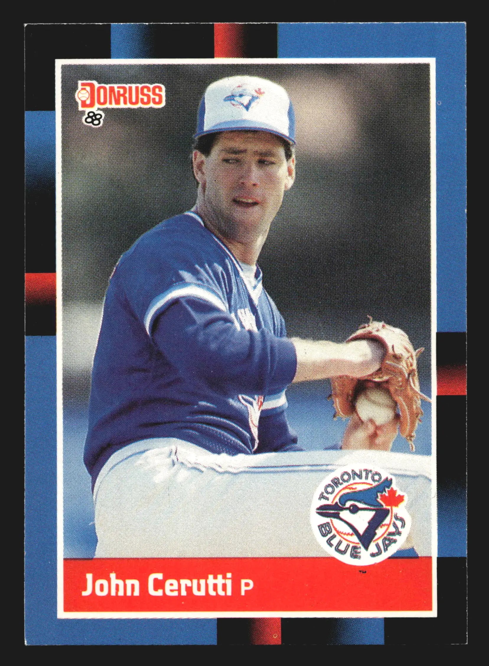1988 Donruss #321 John Cerutti Toronto Blue Jays
