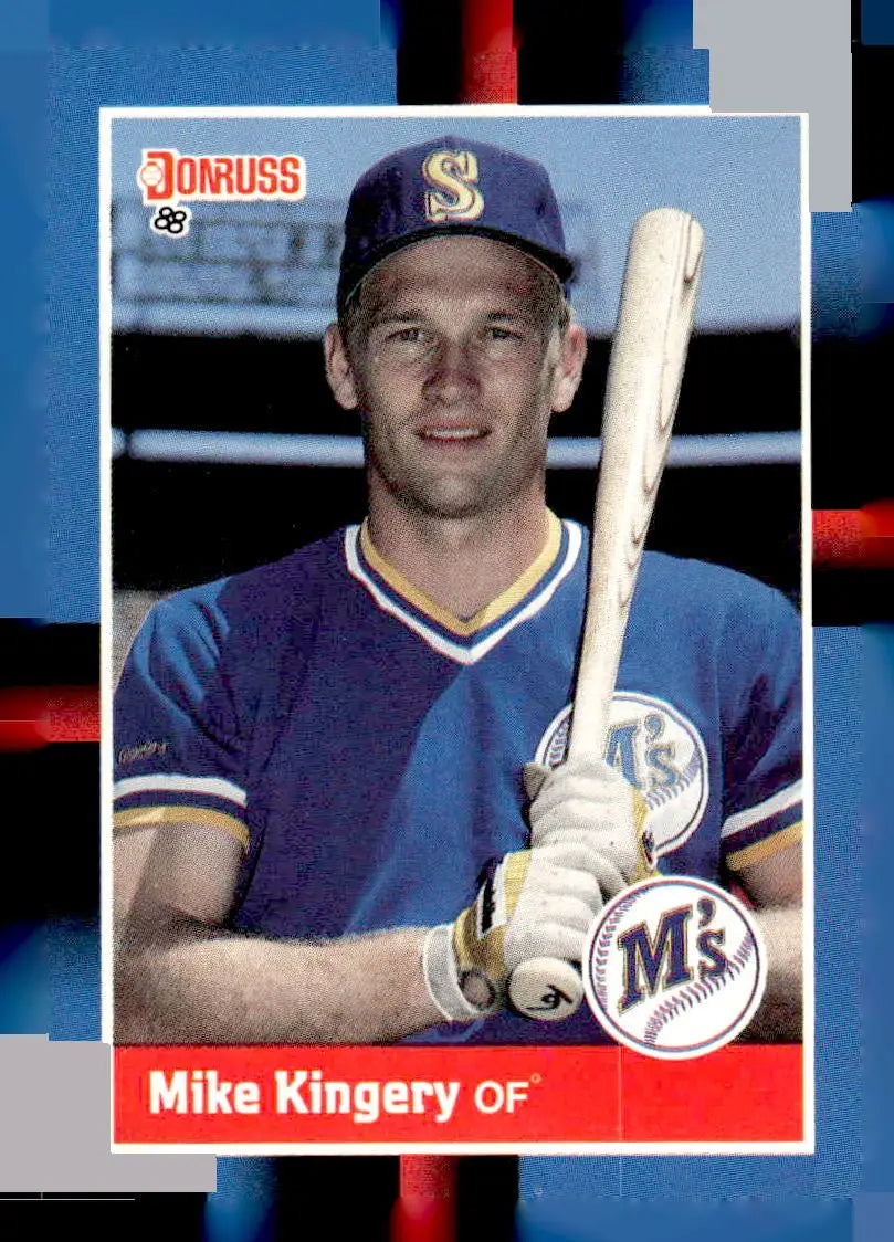 1988 Donruss baseball card featuring Mike Kingery 322c Mike Kingery collectible