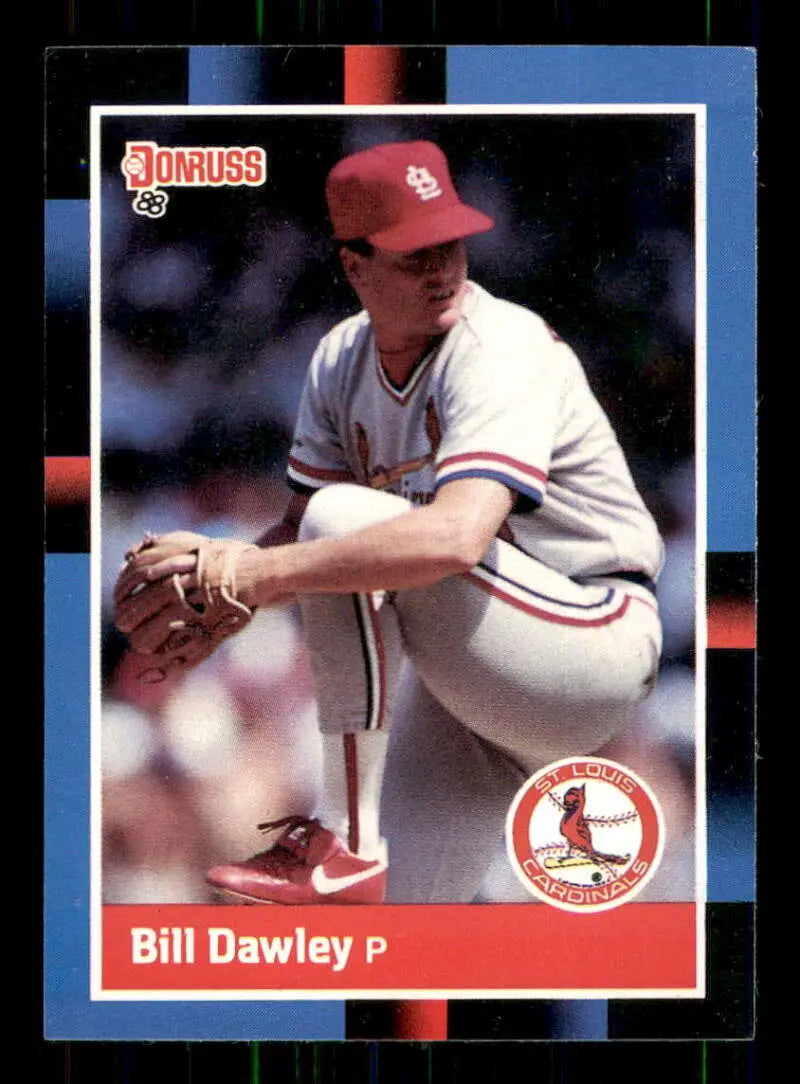 1988 Donruss #331 Bill Dawley NM-MT St. Louis Cardinals Baseball Card - Baseball Card Single