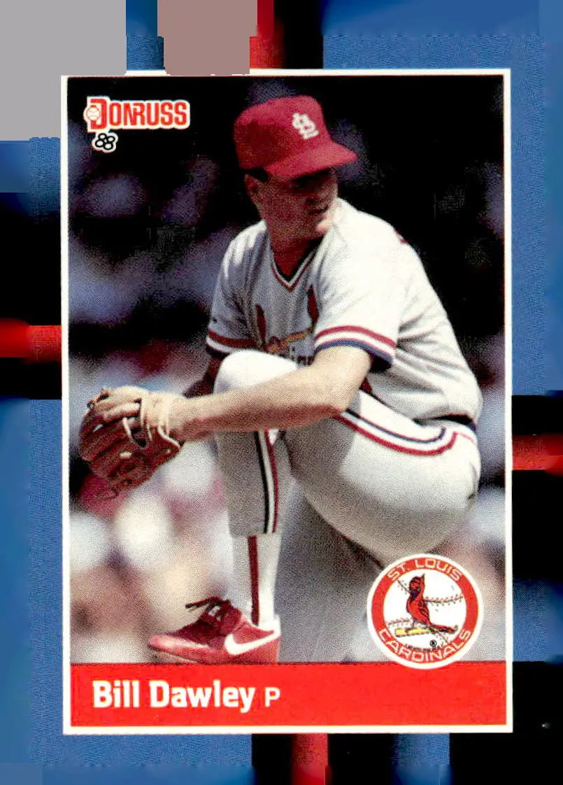 1988 Donruss baseball card of Bill Dawley Louis Cardinals donruss 331c collectible