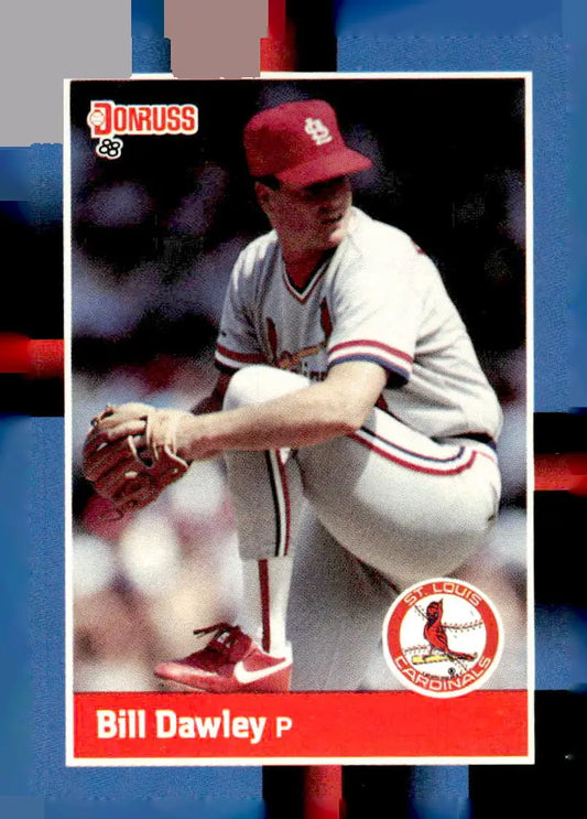1988 Donruss baseball card of Bill Dawley Louis Cardinals donruss 331c collectible