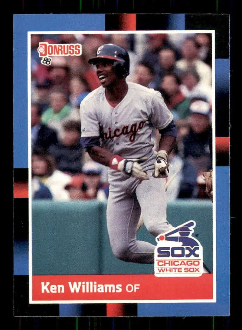 1988 Donruss #334 Kenny Williams NM-MT Chicago White Sox Baseball Card - Baseball Card Single