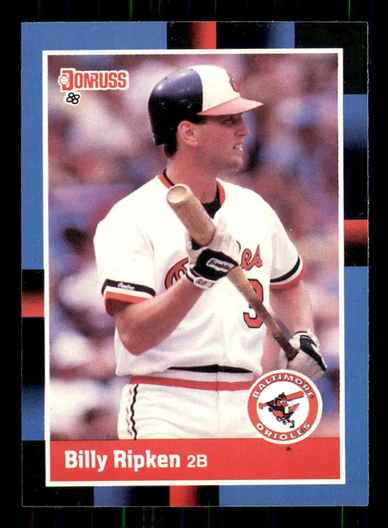 1988 Donruss #336 Billy Ripken NM-MT RC Rookie Baltimore Orioles Baseball Card - Baseball Card Single