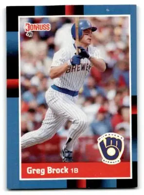 1988 Donruss #337c Greg Brock