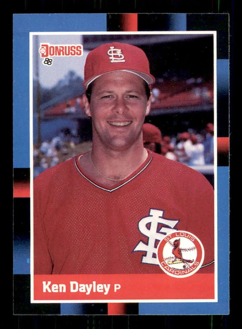 1988 Donruss #357 Ken Dayley NM-MT St. Louis Cardinals Baseball Card - Baseball Card Single