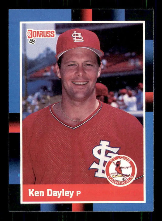 1988 Donruss #357 Ken Dayley NM-MT St. Louis Cardinals Baseball Card - Baseball Card Single