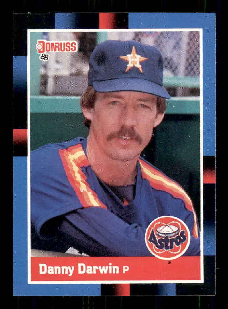 1988 Donruss #358 Danny Darwin NM-MT Houston Astros Baseball Card - Baseball Card Single