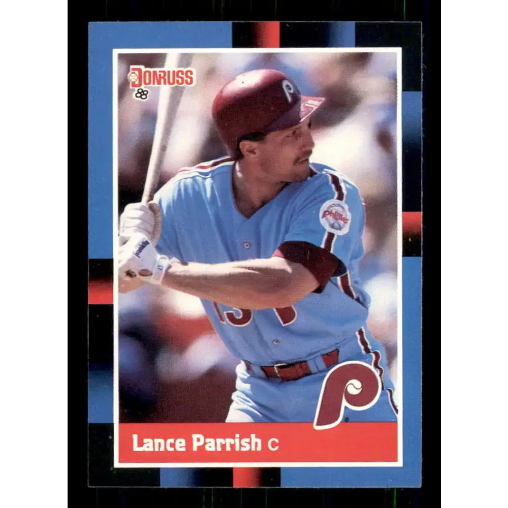 1988 Donruss #359 Lance Parrish EX Philadelphia Phillies Baseball Card - Baseball Card Single