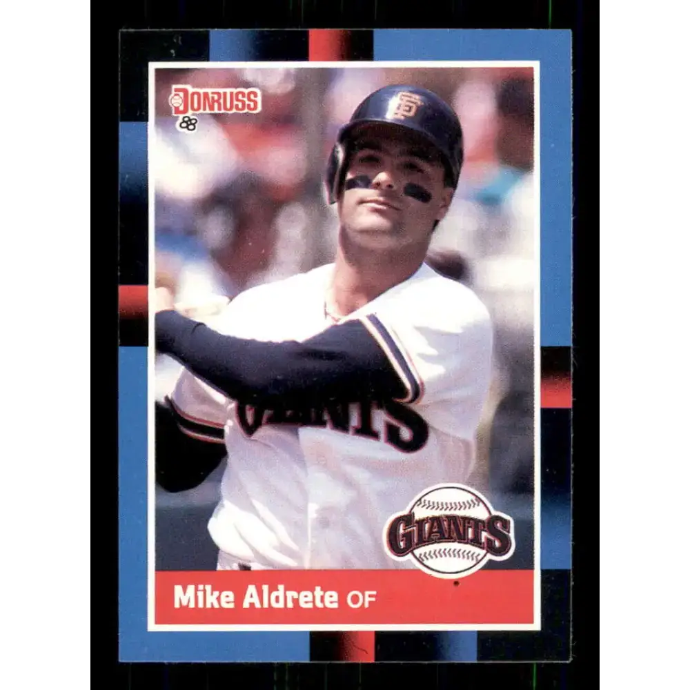 1988 Donruss #362 Mike Aldrete EX San Francisco Giants Baseball Card
