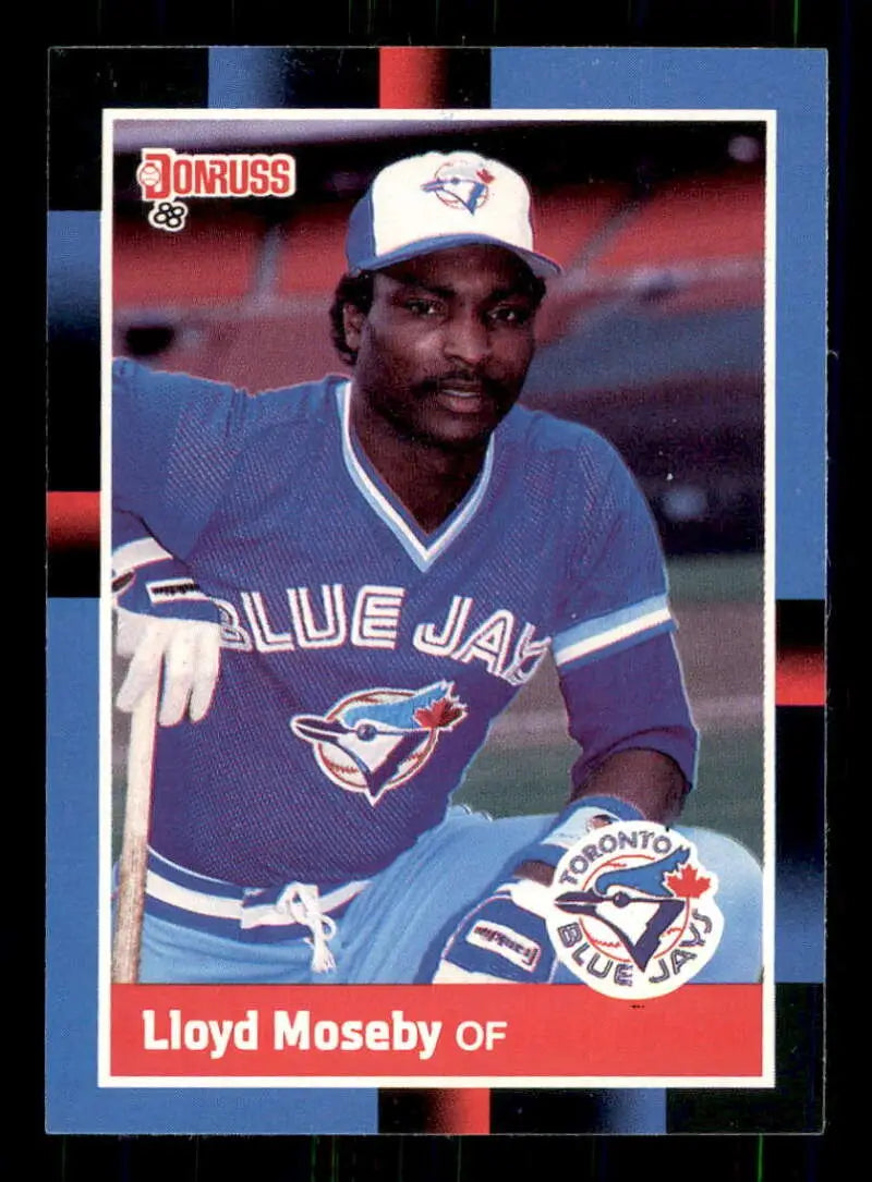1988 Donruss #367 Lloyd Moseby NM-MT Toronto Blue Jays Baseball Card - Baseball Card Single