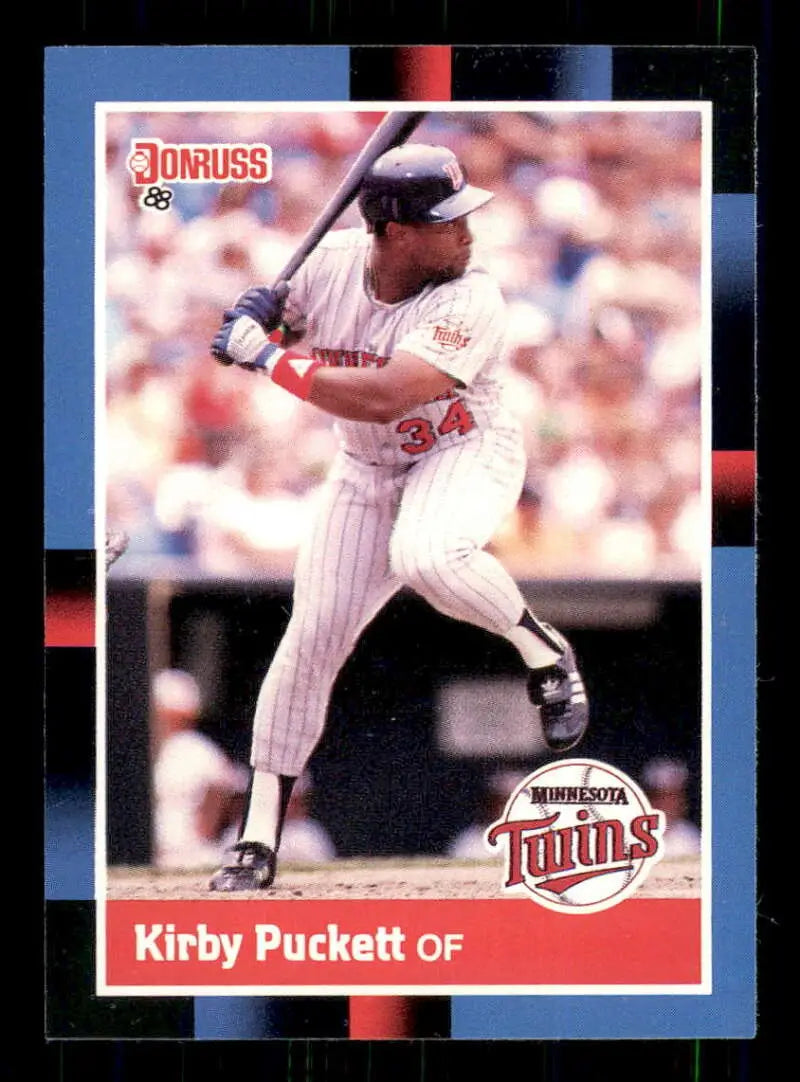 1988 Donruss #368 Kirby Puckett NM-MT Minnesota Twins Baseball Card - Baseball Card Single