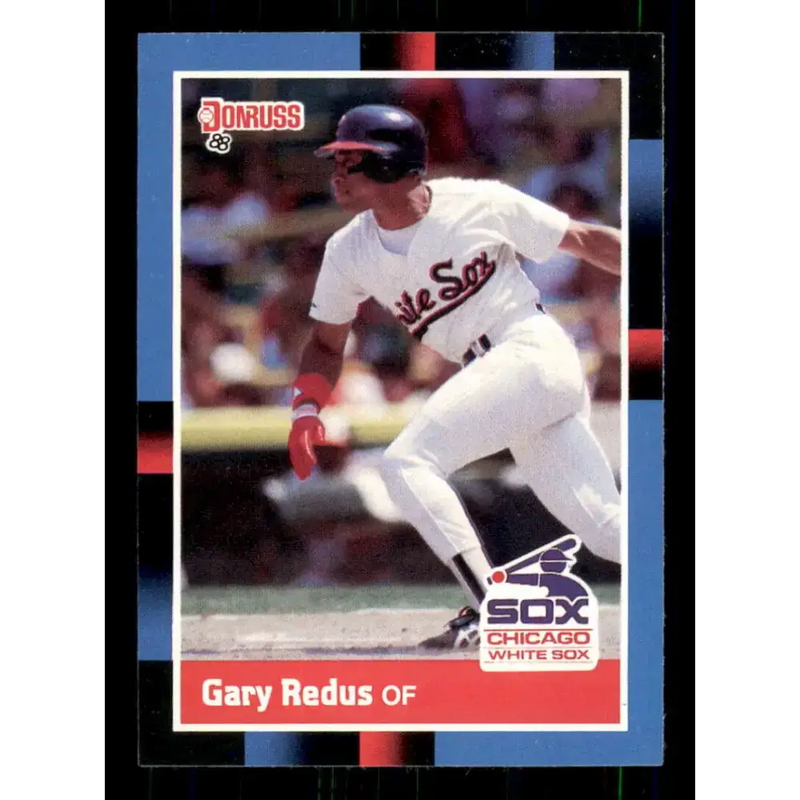 1988 Donruss #370 Gary Redus EX Chicago White Sox Baseball Card - Baseball Card Single